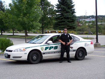 On-Site Security Patrol Car